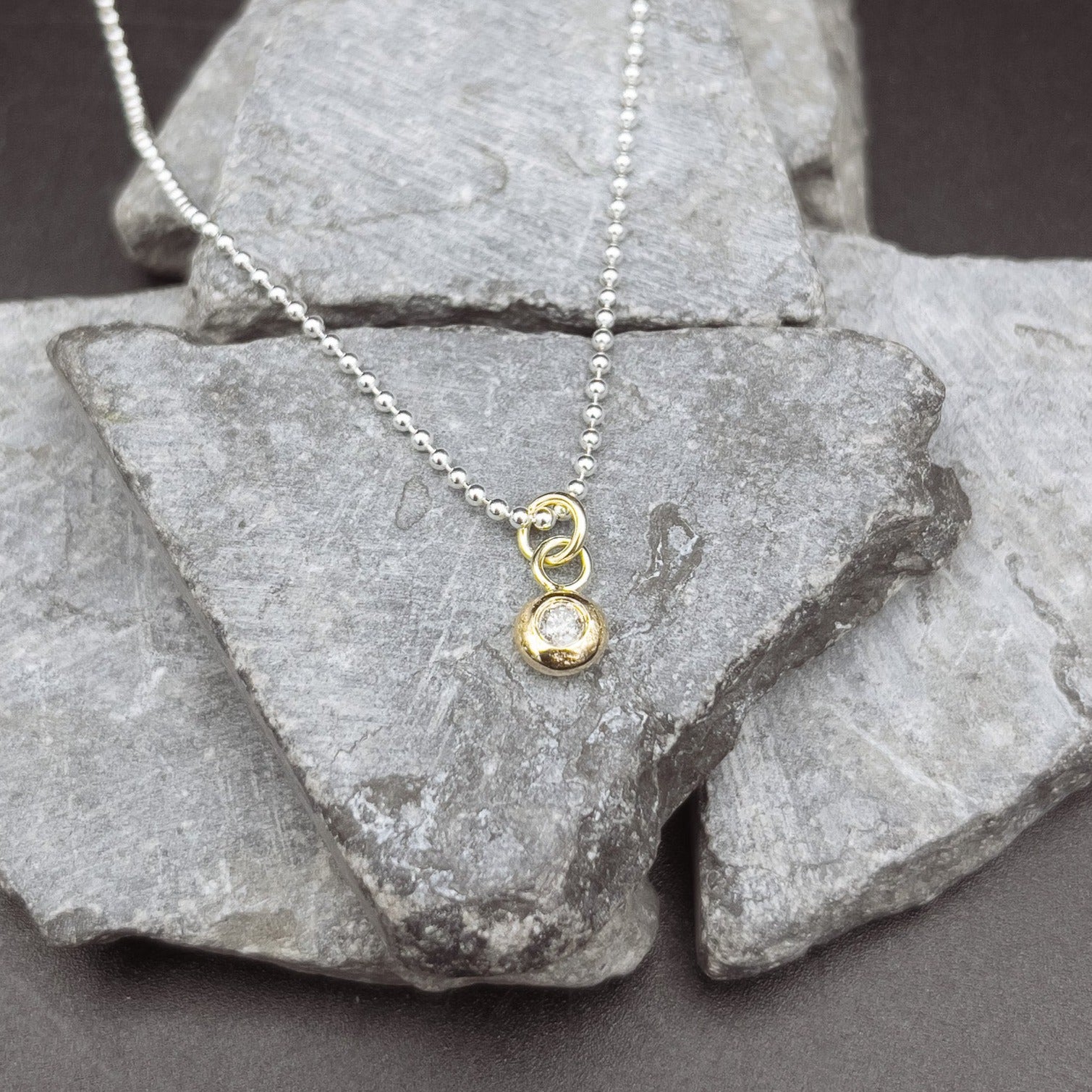 roxy fahrradanhänger ROXY ICE Brillantkette aus 585/- Gelbgold & Sterlingsilber – KATUMA
