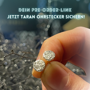 JETZT VORBESTELLEN: Dein TARAN Ohrstecker in 925er Sterlingsilber Lieferung vor Weihnachten