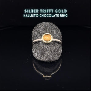 Edelsteinring KALLISTO Chocolate Rauchquarz