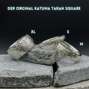 TARAN Square Silberringe